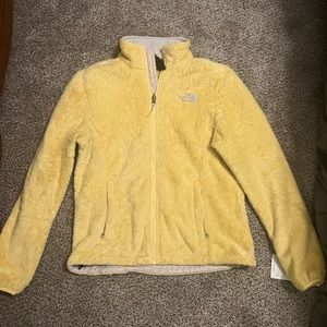 The North Face Osito jacket, woman’s small, yellow